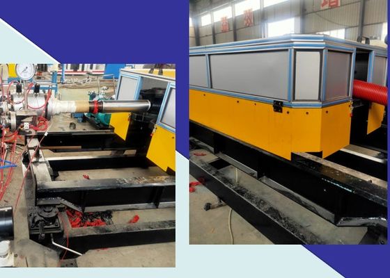 линия штранг-прессования трубы из волнистого листового металла HDPE PE 20-63mm PP делая машину