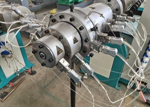 линия штранг-прессования трубы HDPE PP PE 20-110mm/машина делать