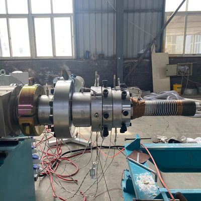 Коническая двойная двойная машина штрангпресса винта автоматическая для трубы трубки трубы PVC