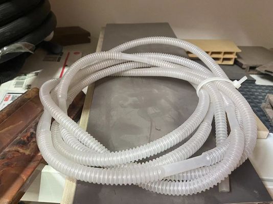 Линия штранг-прессования трубы из волнистого листового металла петли управлением PLC высокого стандарта дыша медицинская