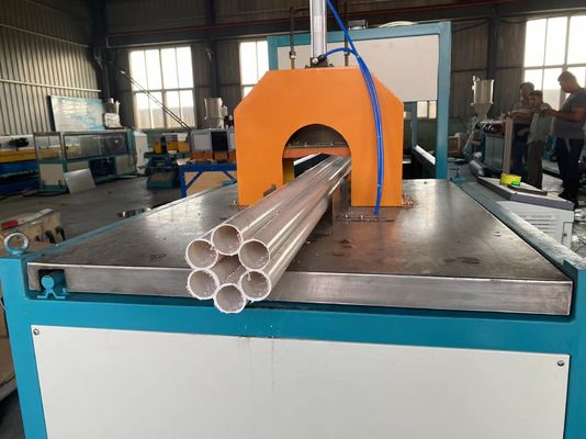 Линия Plc штранг-прессования трубы отверстий экрана касания 7 пластиковая