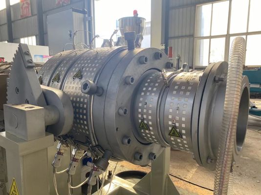 Линия автоматический PLC штранг-прессования трубы PVC дренажа водоснабжения пластиковая контролировала