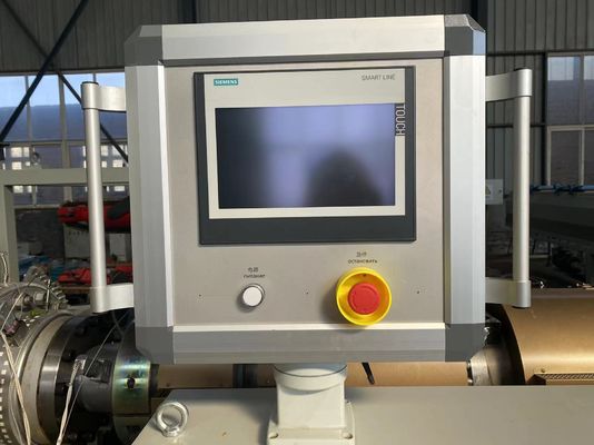Линия система штранг-прессования трубы PVC газа проводника PLC материала PVC CPVC UPVC