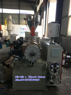 Линия труба штранг-прессования трубы PE HDPE PPR PE делая машиной пластиковый штрангпресс