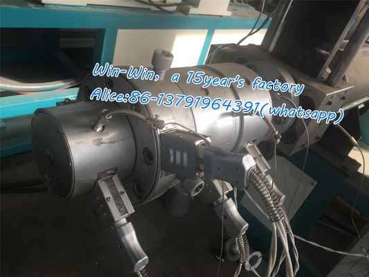 Одношнековая экструзионная линия для производства пластиковых гофрированных труб PPR HDPE PVC