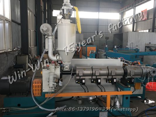 Пластиковый HDPE PE PP PVC Одностенная гофрированная машина для производства мягких труб