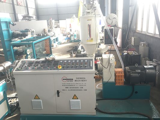 Линия штранг-прессования гофрированной трубы ПВК ПЭ ППР для газопровода водоснабжения
