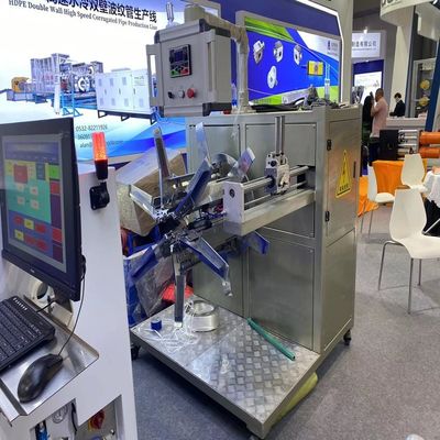 Труба из волнистого листового металла стены PE PPR PVC пластиковая одиночная двойная делая быстрый ход машины