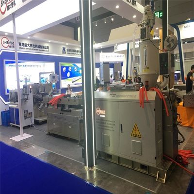 Труба из волнистого листового металла стены PE PPR PVC пластиковая одиночная двойная делая быстрый ход машины