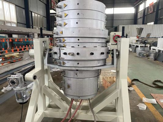 160-500mm 3 PE пластмассы слоя трубки воды делая линию штранг-прессования трубы HDPE машины