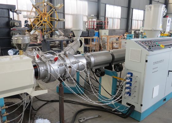 линия штранг-прессования трубы из волнистого листового металла 400-630mm высокоскоростная одностеночная