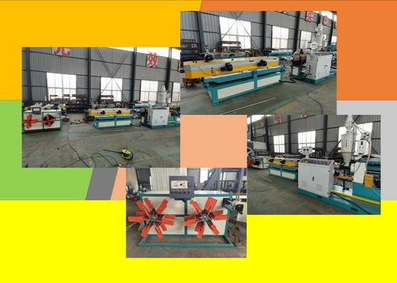 HDPE 15m/Min гофрировал производственную линию трубы дренажа