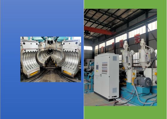 Двойная производственная линия трубы PLC 50kg/H винта пластиковая