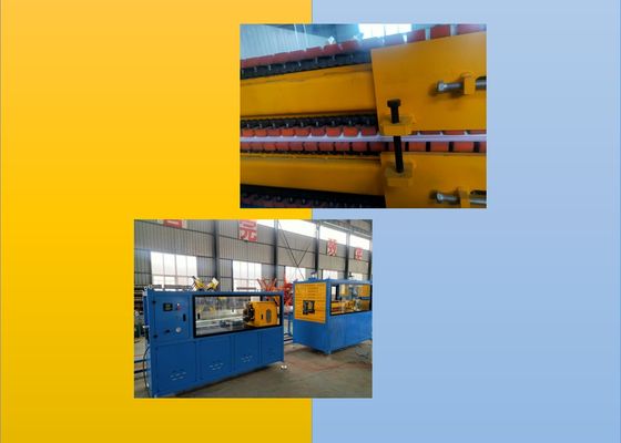линия штранг-прессования трубы из волнистого листового металла HDPE винта PLC 250kgh глубокая