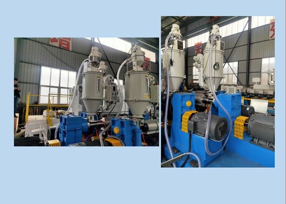 Линия штранг-прессования трубы HDPE PLC PPR солнечной энергии пластиковая