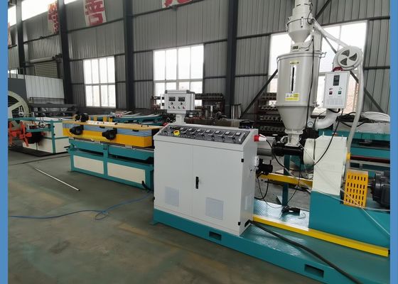 Двойная линия штранг-прессования волнистой трубы PLC PVC HDPE стены