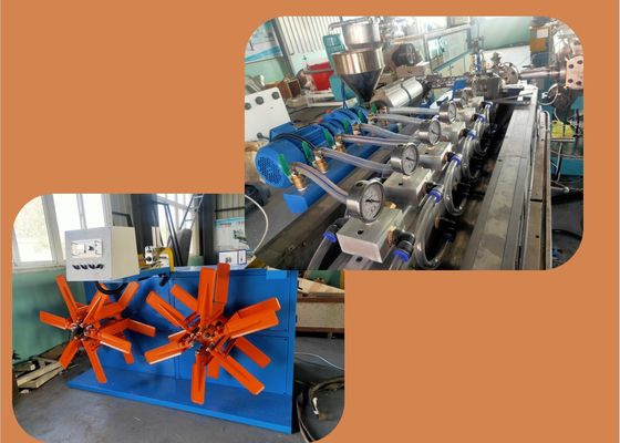 кабельная проводка штрангпресса оболочки PVC 40m/Min делая машину