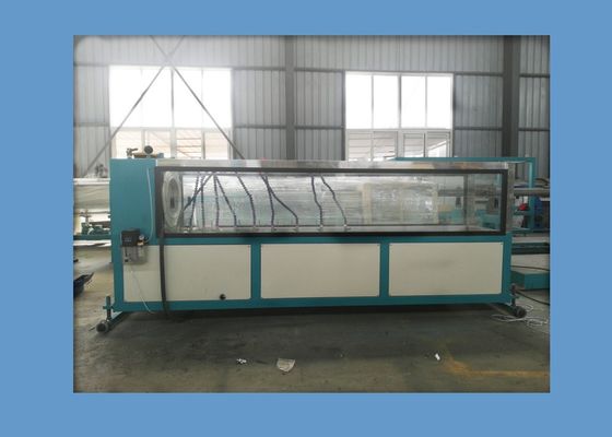 HDPE поднапряг спиральное оборудование трубы из волнистого листового металла