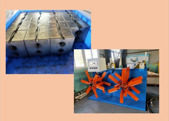 линия 18.5kw штранг-прессования трубы из волнистого листового металла PVC 40r/Min
