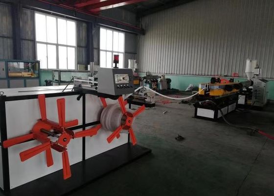 Линия 20kg/H штранг-прессования трубы из волнистого листового металла PE PVC PP одностеночная делая машину