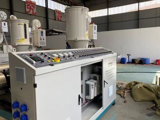Одиночная линия поставка нефти штранг-прессования трубы HDPE винта 110mm