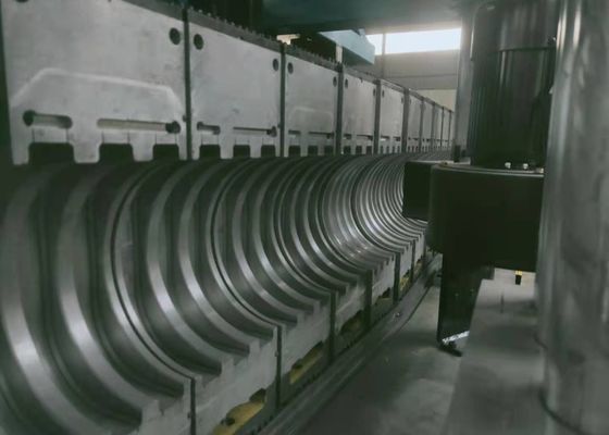 Линия полное Intermeshing штранг-прессования трубы из волнистого листового металла стены двойника HDPE 6,5 m/min