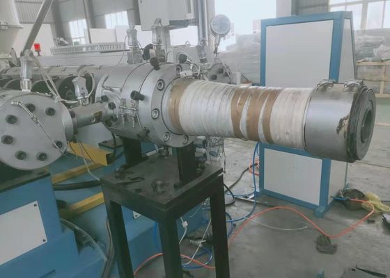 Пластиковая линия 37kw штранг-прессования трубы из волнистого листового металла HDPE PPR с конвертером ABB