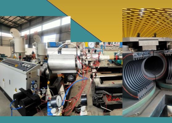 линия штранг-прессования трубы из волнистого листового металла HDPE PE 20-63mm PP делая машину