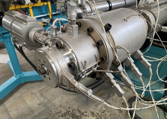 Машина 600kg/H даже Plasticization штранг-прессования винта трубы PE одиночная