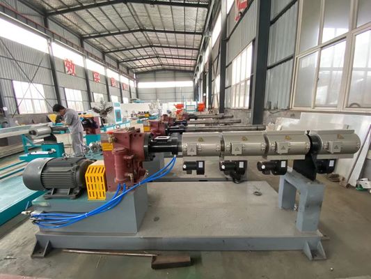 машина штрангпресса одиночного винта трубы PVC PE 20-80kg/h PP делая машину