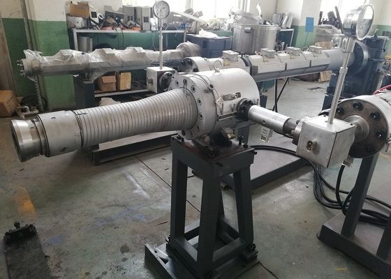 HDPE PP 20-110mm мочит электрическую одностеночную линию штранг-прессования трубы из волнистого листового металла