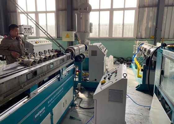 HDPE PP 160-450mm мочит машину штрангпресса одиночного винта поставки газа пластиковую