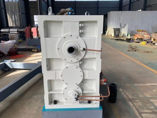 труба PVC 120kg/h делая машиной конический двойной штрангпресс винта