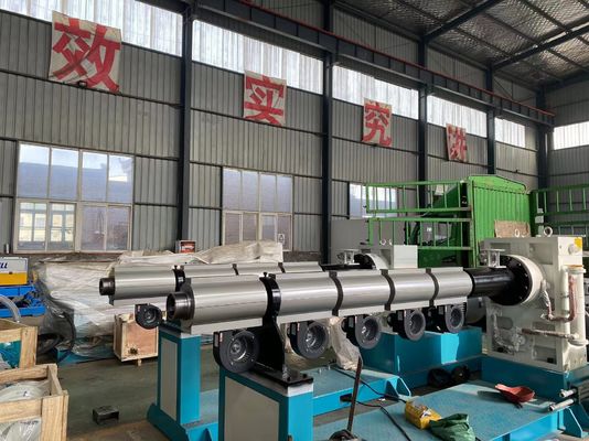 машина трубы из волнистого листового металла стены двойника HDPE 50mm-250mm/линия штранг-прессования